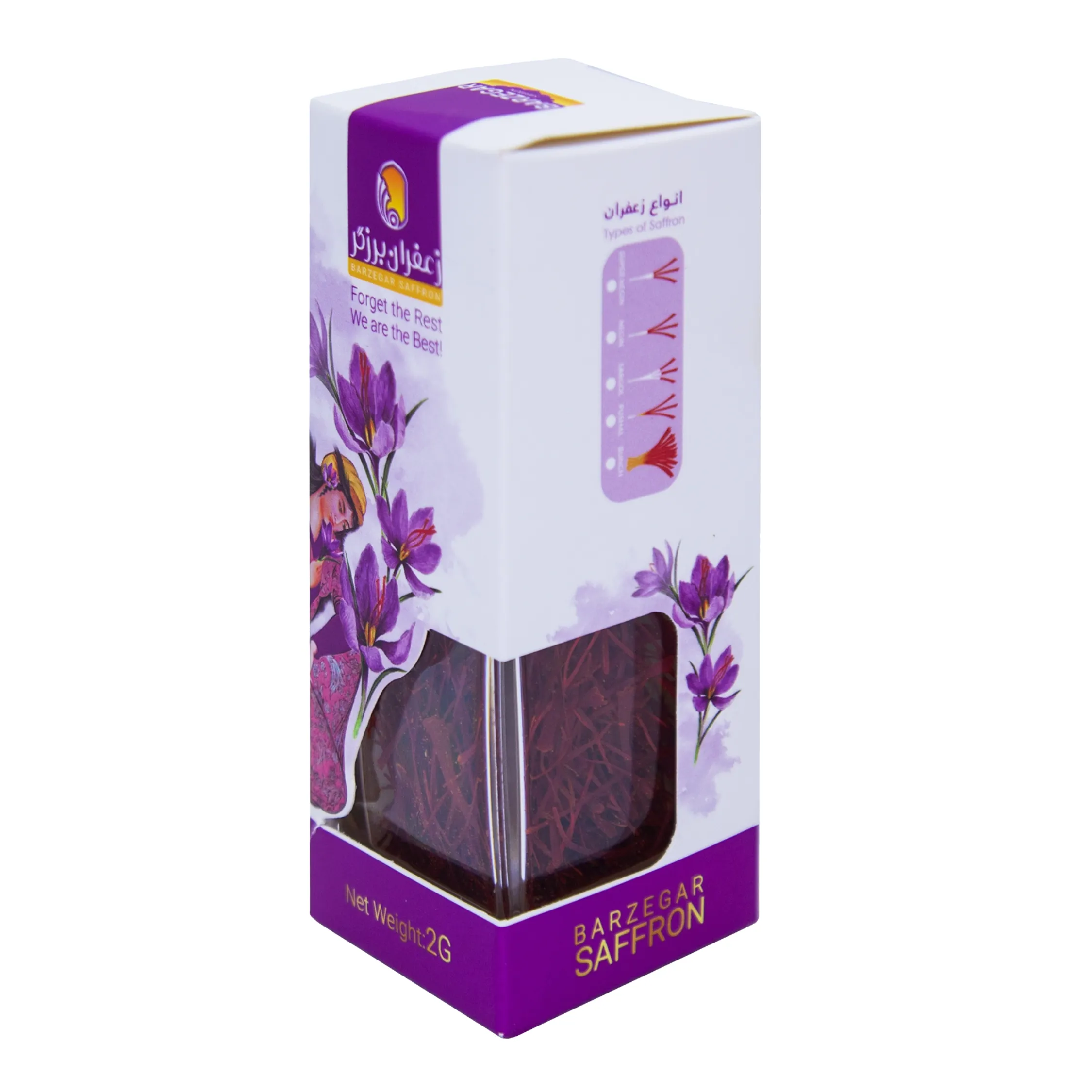 زعفران آذین مینیاتوری / 2 گرمی