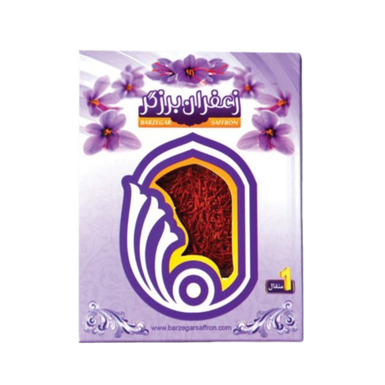 زعفران پاکتی یک مثقالی